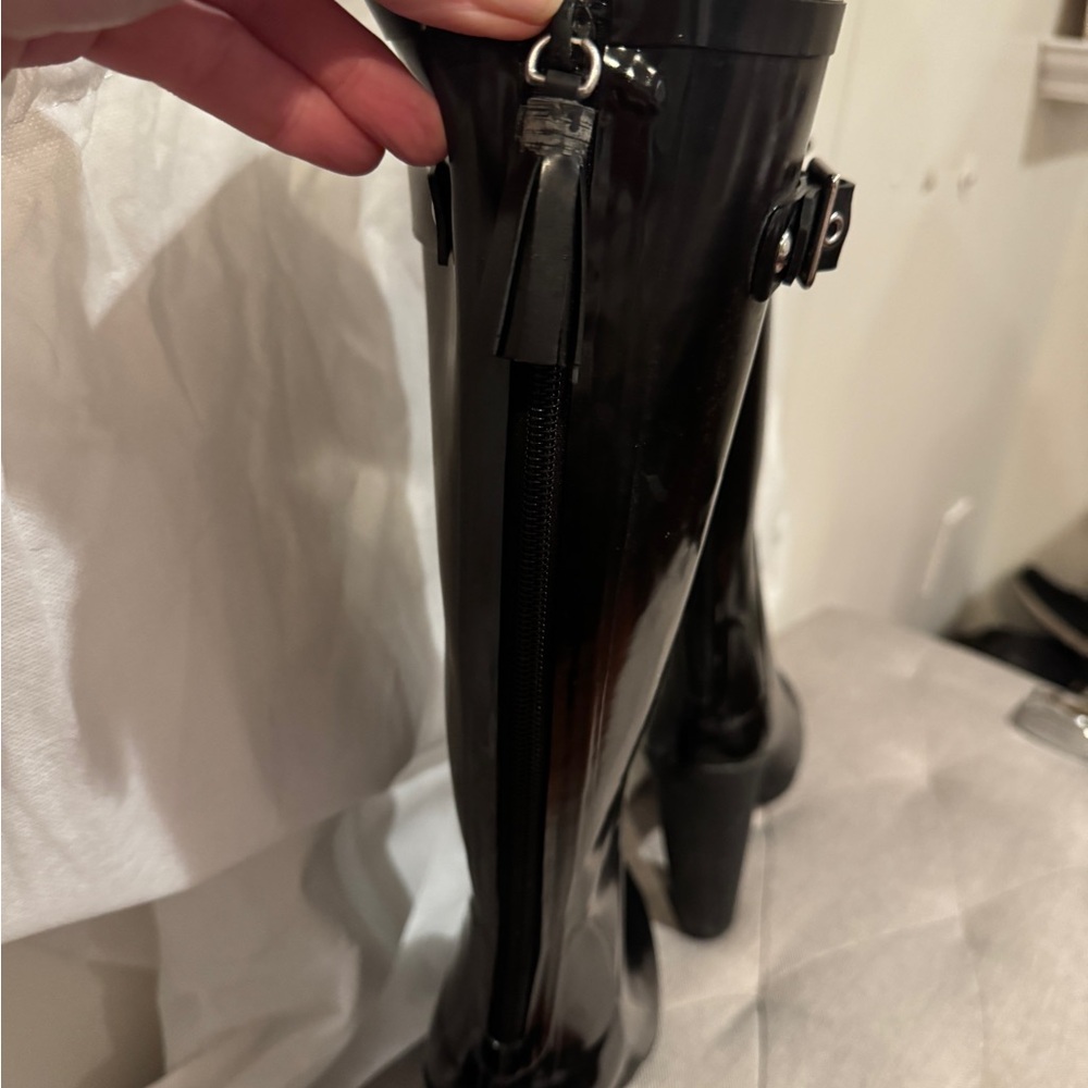 Coach Rain Boots, black and statement making - Picture 6 of 16